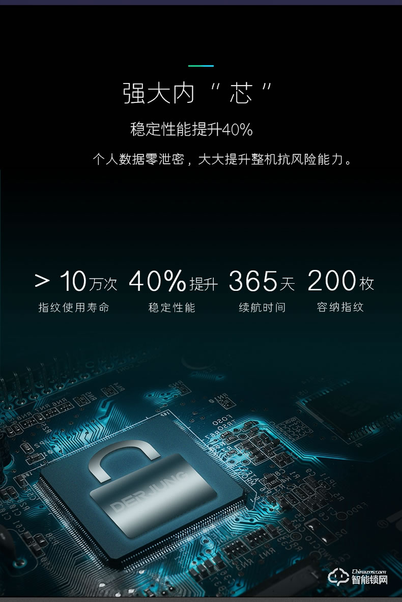 典匠智能锁 F3pro智能指纹锁家用防盗门锁密码锁
